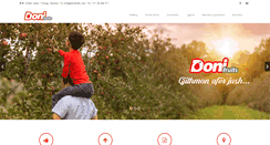 Desktop Screenshot of donifruits.com